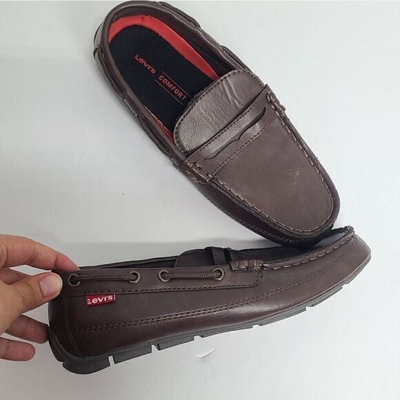 Levi's‎ Men's Classic Driver's Shoes Size 7.5 - Picture 3 of 7